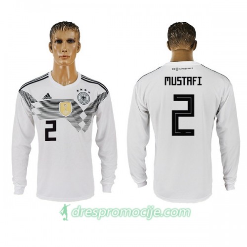 Njemačka Dres Mustafi 2 Domaći Svjetsko prvenstvo 2018 Dugim Rukavima Njemačka Dres Mustafi 2 Domaći Svjetsko prvenstvo 2018 Dugim Rukavima